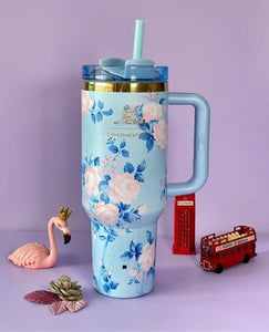 1200ml / 40oz Stainless Steel Stanley-Style Printed Tumbler – Insulated, Durable & Stylish