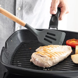 12 Pcs Silicone Cooking Utensils Set – Non-Stick Heat Resistant Kitchen Utensil Set