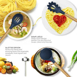 12 Pcs Silicone Cooking Utensils Set – Non-Stick Heat Resistant Kitchen Utensil Set