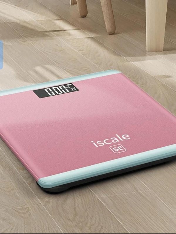 180kg Digital Body Weight Scale – Precision Electronic Weighing Machine (Cell Operated, Random Color)