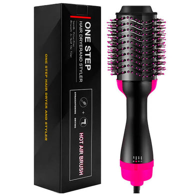 One step hair dryer and styler
Hot air brush for straightening and drying
Hair volumizer brush
2-in-1 hair dryer and styler brush
Ionic hot air brush
Professional hair dryer brush
Hair straightener and dryer in one
Salon blowout at home
Styling brush for all hair types
Fast drying hair brush