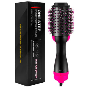 One step hair dryer and styler
Hot air brush for straightening and drying
Hair volumizer brush
2-in-1 hair dryer and styler brush
Ionic hot air brush
Professional hair dryer brush
Hair straightener and dryer in one
Salon blowout at home
Styling brush for all hair types
Fast drying hair brush
