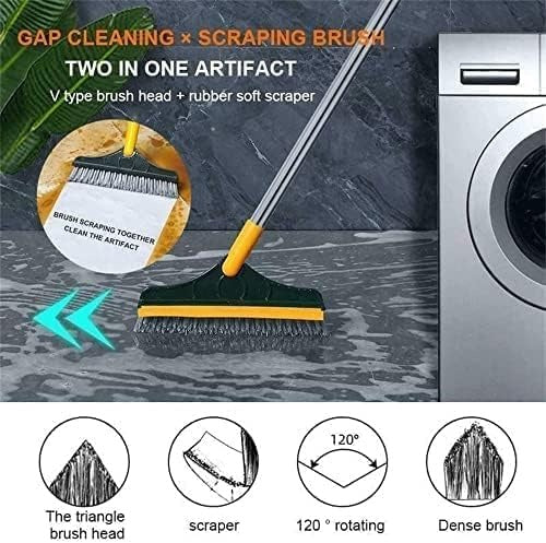 2 In 1 Floor Cleaning Brush Bathroom Tile Windows Floor Cleaning Brush
