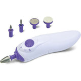 2 in 1 LED Nail Dryer & Electric Nail Kit – Manicure Lamp with 5 Attachment Heads