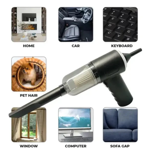 3 in 1 Portable Wireless Vacuum Cleaner – Handheld Cleaning for Car & Home (AS 228)