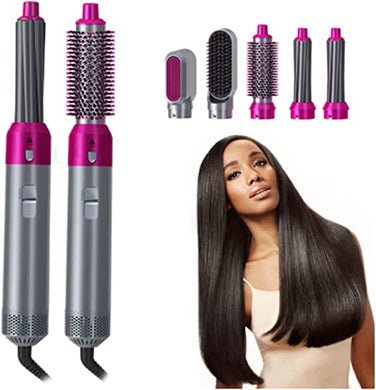 5 in 1 hair dryer brush

electric hot air brush

multi functional hair styler

hair dryer and volumizer

straightening brush with dryer

curling and styling tool

salon quality hair dryer brush

hair brush for all hair types

lightweight styling brush

hot air hair brush