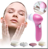 5 In 1 Facial Electric Cleanser & Massager – Beauty Brush for Deep Cleansing & Blackhead Removal