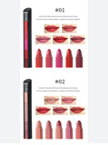 5 in 1 Huda Beauty Nude Shades Matte Lipstick Set – Long Lasting & Waterproof