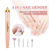 5 in 1 manicure set

professional nail care kit

electric nail file

manicure beauty tool

nail shaping tool

home manicure set

portable nail kit

nail buffer and polisher

nail grooming kit

beauty tool for nails