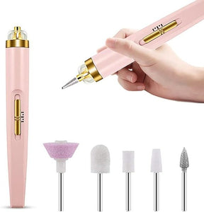 5 in 1 Professional Manicure Nail Care Set – Electric Nail File & Beauty Tool Kit