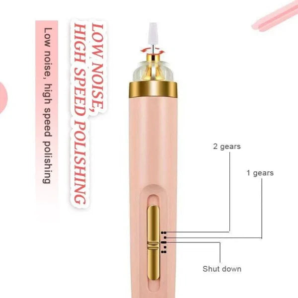 5 in 1 Professional Manicure Nail Care Set – Electric Nail File & Beauty Tool Kit
