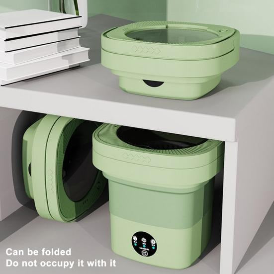6.5L Portable Foldable Washing Machine Basket – Compact & Lightweight (Random Color)