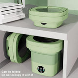 6.5L Portable Foldable Washing Machine Basket – Compact & Lightweight (Random Color)