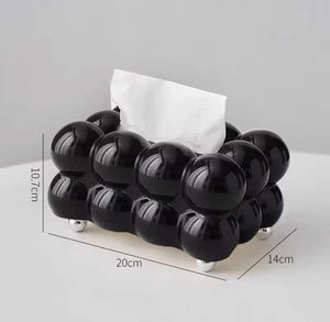 Modern Bubble Tissue Box Holder – Creative Decorative Tissue Storage Case