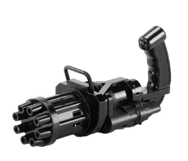 8-Hole Gatling Bubble Gun – Automatic Electric Bubble Machine & Bubble Blower