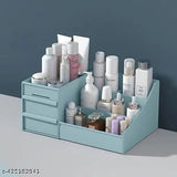 Multipurpose Makeup Organizer Box with Drawers – Cosmetic Storage Holder for Vanity & Desk
