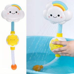 Baby Bath Toy Shower Sprinkler – Cute Cloud & Sun Water Spray Toy for Kids