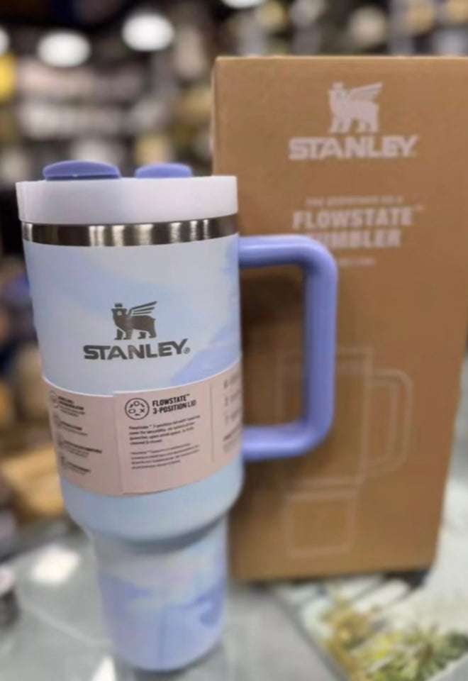 Stanley Pastel & Pink Tie-Dye Quencher Tumblers – 40 oz