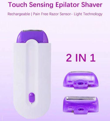 Yes LED Finishing Touch 2-in-1 Rechargeable Trimmer – Facial & Body Hair Remover for Women | Box Packing