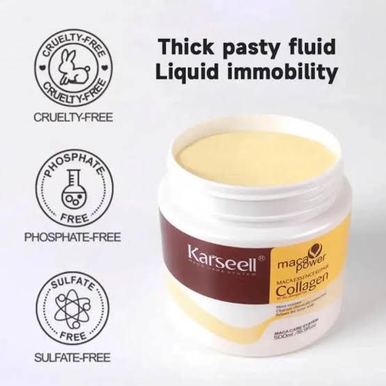 Karseell Collagen & Maca Hair Mask – Deep Repair & Nourishing Treatment (500ml)