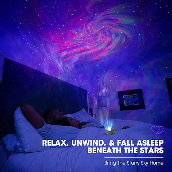 Astronaut Star Projector – Kids Night Light & Galaxy Nebula Bedroom Projector