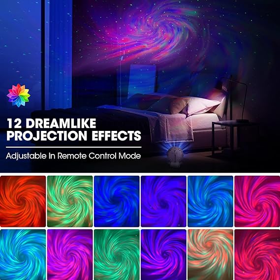 Astronaut Star Projector – Kids Night Light & Galaxy Nebula Bedroom Projector