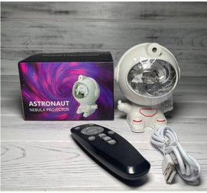 Astronaut Star Projector – Kids Night Light & Galaxy Nebula Bedroom Projector