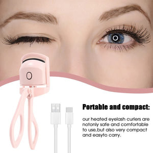 Automatic Electric Eyelash Curler – Long-Lasting Curling Eye Beauty Tool (Random Color)