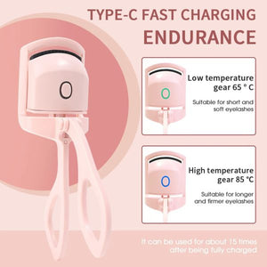 Automatic Electric Eyelash Curler – Long-Lasting Curling Eye Beauty Tool (Random Color)
