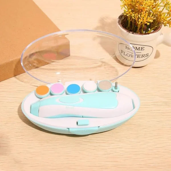 Baby Electric Nail Clipper – Safe Nail Cutter for Baby Manicure & Pedicure
