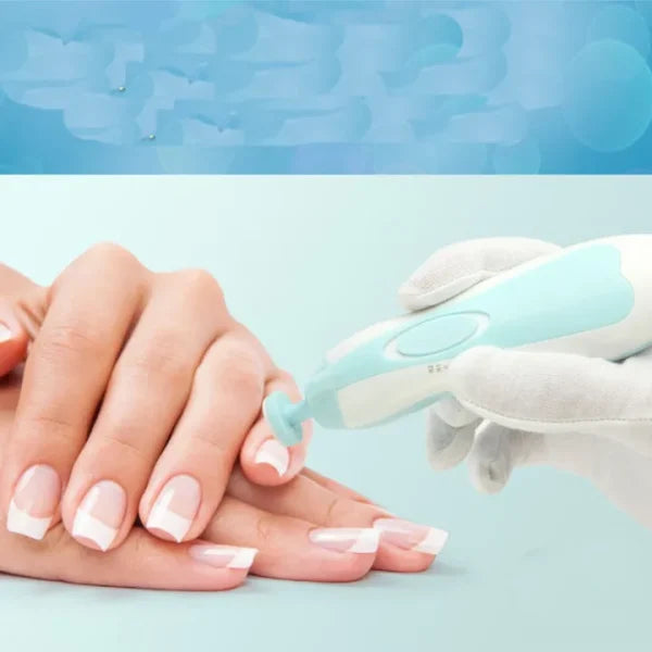 Baby Electric Nail Clipper – Safe Nail Cutter for Baby Manicure & Pedicure