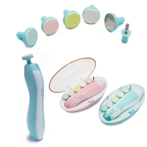 Baby Electric Nail Clipper – Safe Nail Cutter for Baby Manicure & Pedicure