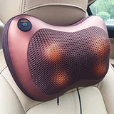 Car & Home Electric Massage Pillow – Heated Neck, Back, Shoulder & Waist Massager for Muscle Pain Relief