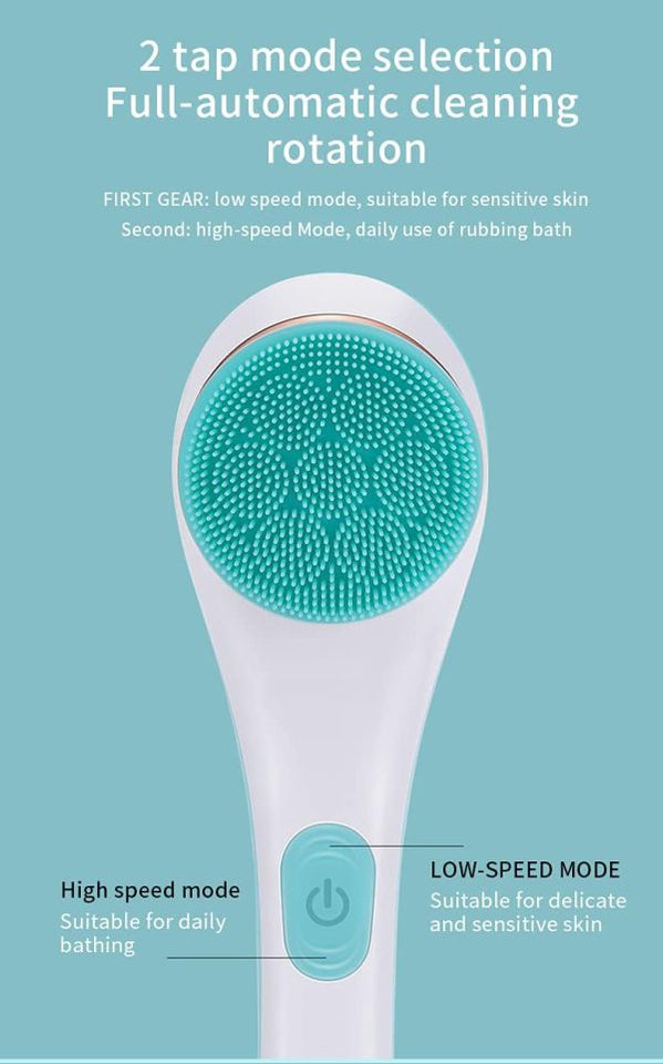 Cnaier Electric Bath & Body Scrub Brush Set – Deep Cleaning & Exfoliating Tool