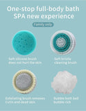 Cnaier Electric Bath & Body Scrub Brush Set – Deep Cleaning & Exfoliating Tool