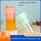 Crusher Juicer – Mug Shaped Portable Blender With Straw