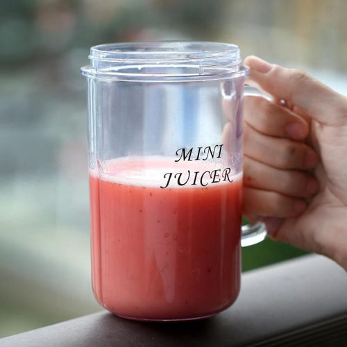 Crusher Juicer – Mug Shaped Portable Blender With Straw