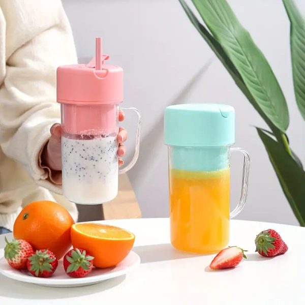 Crusher Juicer – Mug Shaped Portable Blender With Straw
