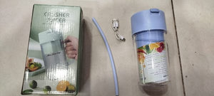 Crusher Juicer – Mug Shaped Portable Blender With Straw