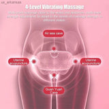 Digital Period Pad – Heating & Vibrating Pain Relief Belt for Menstrual Cramps, 3 Heat Levels & 4 Modes