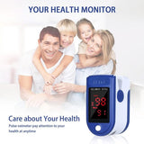 Fingertip Pulse Oximeter – Portable Blood Oxygen Saturation & Pulse Rate Monitor