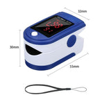 Fingertip Pulse Oximeter – Portable Blood Oxygen Saturation & Pulse Rate Monitor