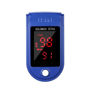 Fingertip Pulse Oximeter – Portable Blood Oxygen Saturation & Pulse Rate Monitor