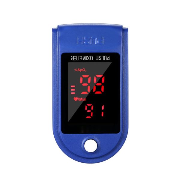 Fingertip Pulse Oximeter – Portable Blood Oxygen Saturation & Pulse Rate Monitor