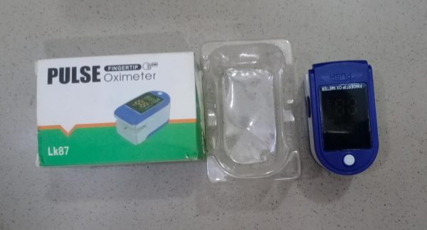 Fingertip Pulse Oximeter – Portable Blood Oxygen Saturation & Pulse Rate Monitor