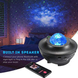 Galaxy Star Projector Lamp LED Universe – Star Light Projector with Double Speaker