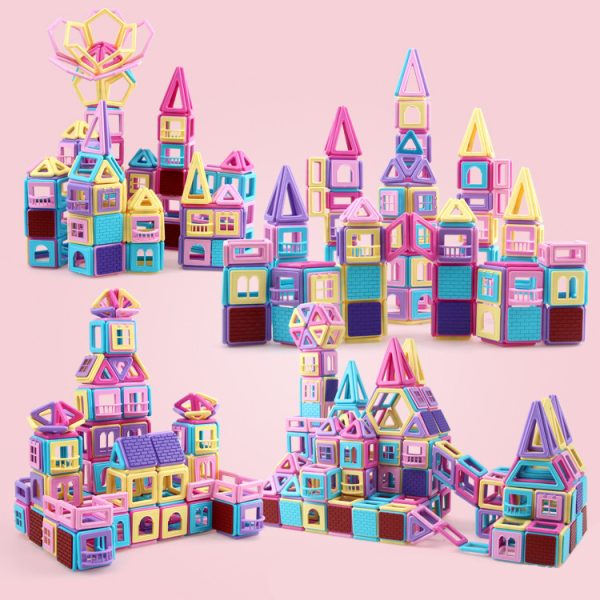 High Quality 40 Pcs Magnetic Building Blocks Set for Kids – Educational & Creative Toy