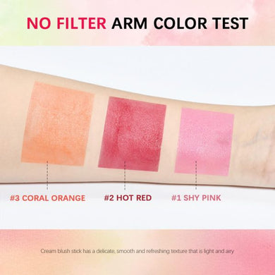 Huda Beauty On-the-Glow Blush – Natural, Long-Lasting Cream Blush Stick