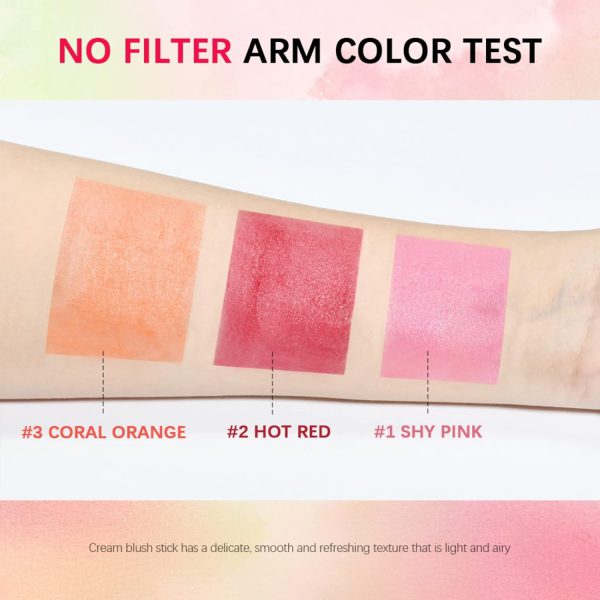 Huda Beauty On-the-Glow Blush – Natural, Long-Lasting Cream Blush Stick