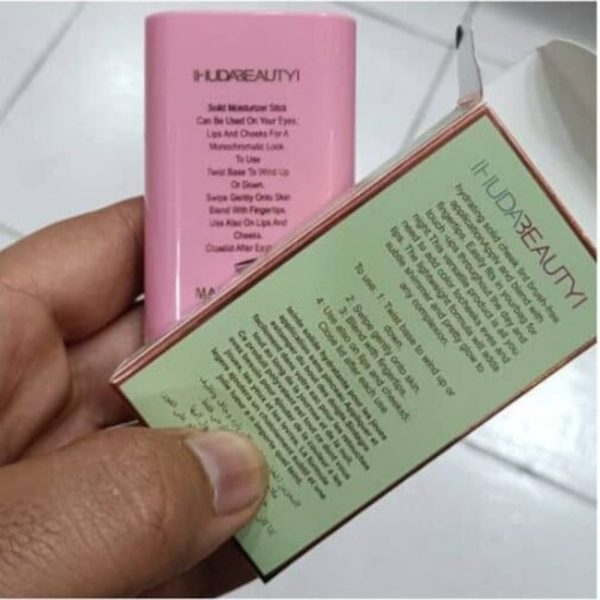 Huda Beauty On-the-Glow Blush – Natural, Long-Lasting Cream Blush Stick